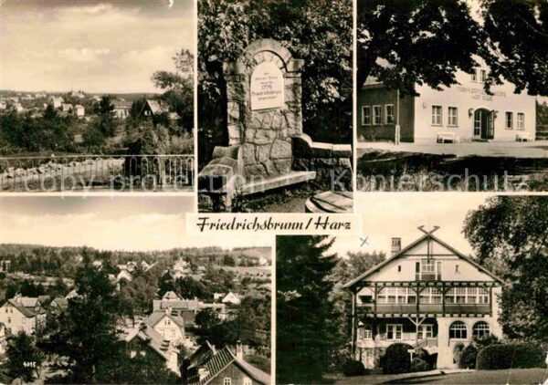 Friedrichsbrunn Harz Verpflegungsstätte Kurt Dillge