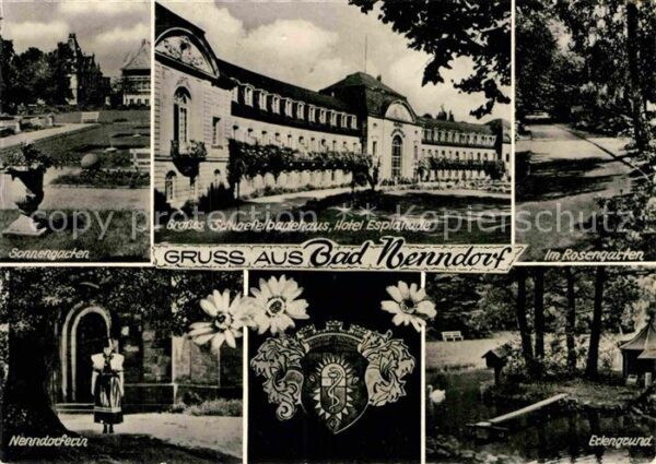 Bad Nenndorf Schwefelbadehaus Hotel Esplanade Erleng