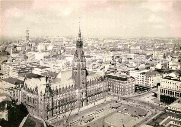 Hamburg Rathaus Rathausmarkt