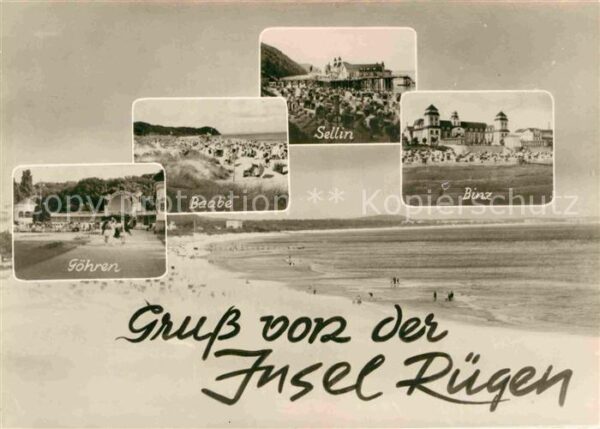 Insel Ruegen Göhren Baabe Sellin Binz
