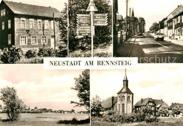 Neustadt Rennsteig Erholungsheim Goldener Frosch Bahnhofst
