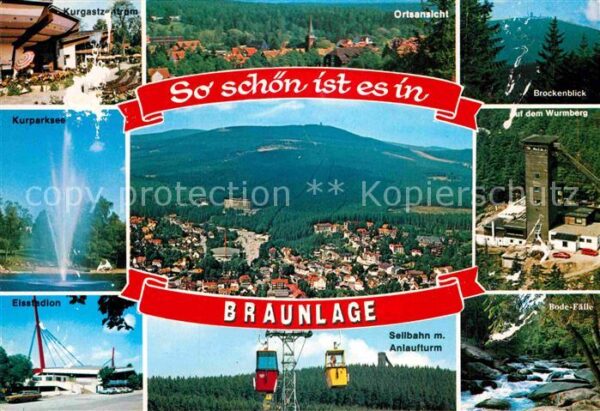 Braunlage Kurgastzentrum Kurparksee Eisstadion Se