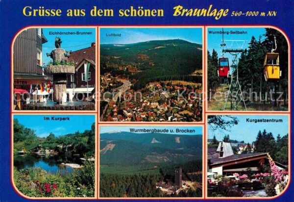 Braunlage Eichhörnchen Brunnen Kurpark Wurmbergba