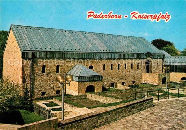 Paderborn Kaiserpfalz des Bischofs Meinwerk