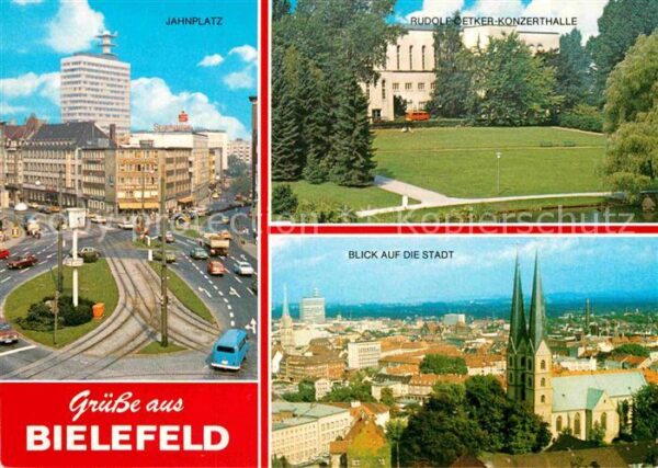 Bielefeld Jahnplatz Rudolf Oetcker Konzerthalle T