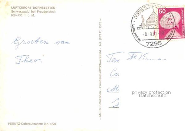 Dornstetten Wuerttemberg Teilansicht – Bild 2