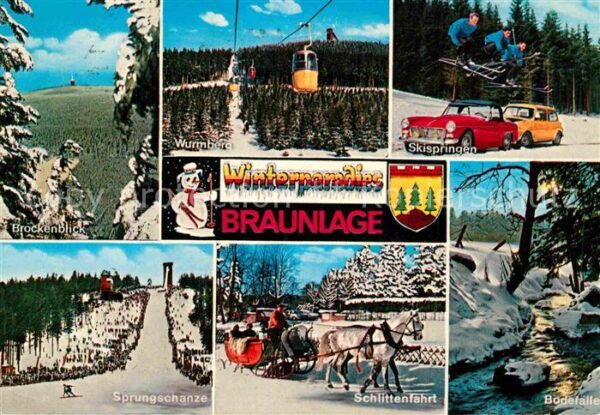 Braunlage Skispringen Wurmberg Sprungschanze Broc