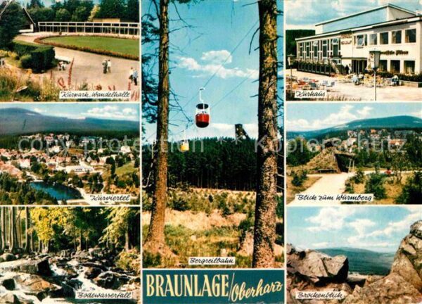 Braunlage Bergseilbahn Kurhaus Kurviertel Bodewas