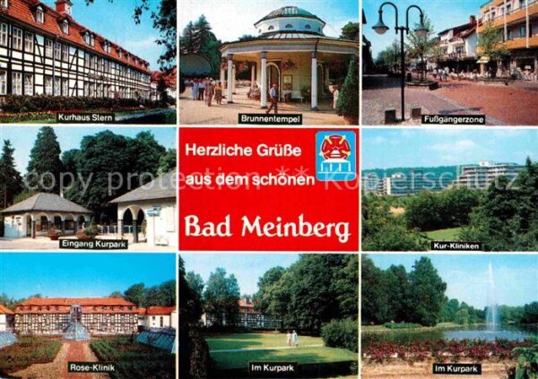 Bad Meinberg Kurhaus Stern Kurpark Rose Klinik Kurpa