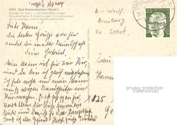 Bad Westernkotten Pension Schäfer Haus Kaupmann Haus am P – Bild 2