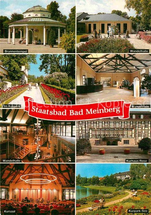 Bad Meinberg Brunnentempel Wandelhalle Kurpark Kurha