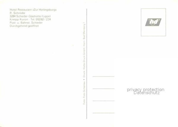 Glashuette Schieder Restaurant Zur Herlingsburg – Bild 2