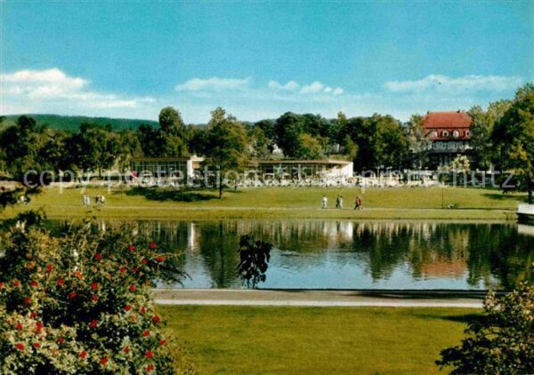 Bad Salzuflen Seeterrassen Kurparksee