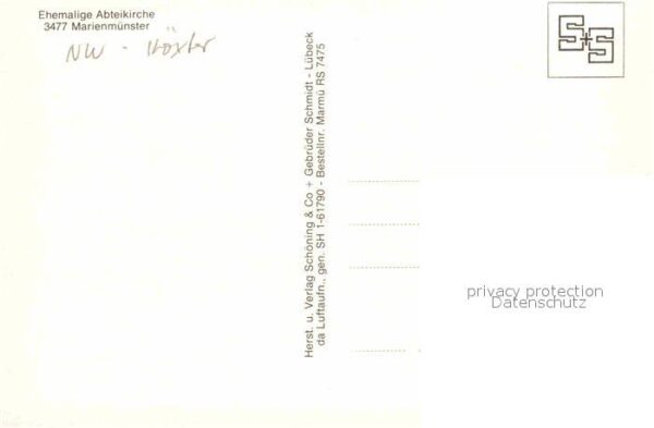 Marienmuenster Fliegeraufnahme Ehemalige Abteikirche – Bild 2