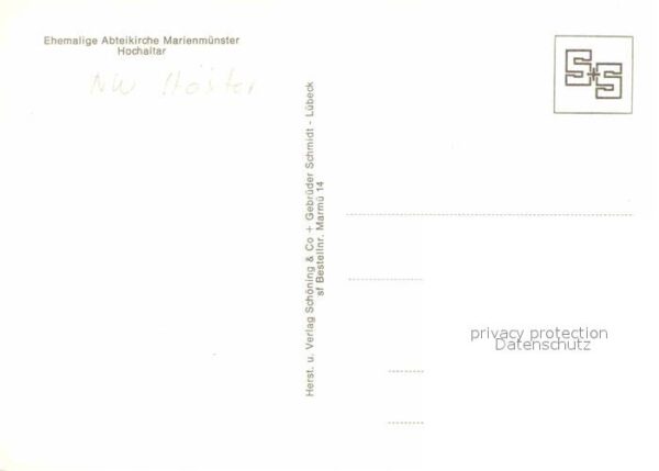 Marienmuenster Hochaltar der Abteikirche – Bild 2