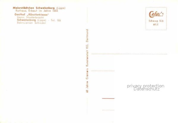 Schwalenberg Gasthof Künstlerklause – Bild 2