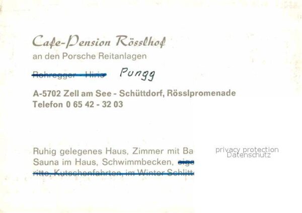 Zell See Cafe Pension Rösselhof – Bild 2