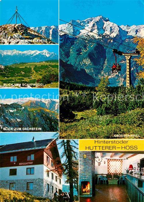 Hinterstoder Blick vom Schafkogel Dachstein Grosser