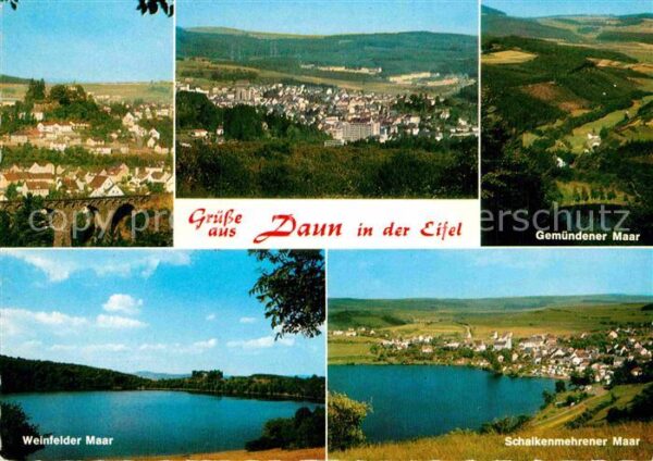 Daun Eifel Fliegeraufnahme Gemünder- Weinfelder- S