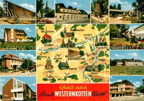 Bad Westernkotten Saline Pension Schäfer Kurmittelhaus Ku
