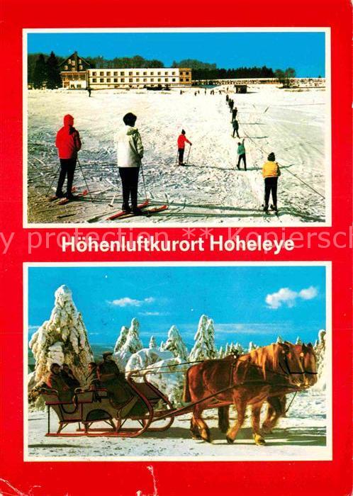 Hoheleye Skipiste Pferdekutsche