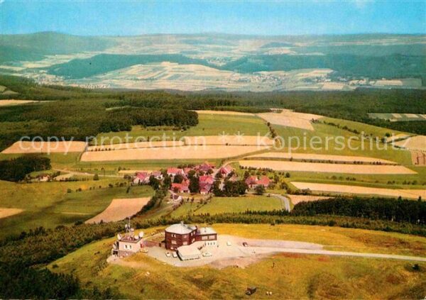 Rischenau Fliegeraufnahme Berghotel Köterberg