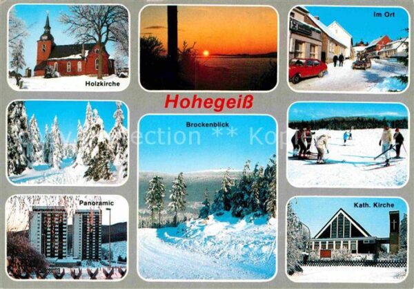 Hohegeiss Harz Holzkirche Brockenblick Katholische Kir