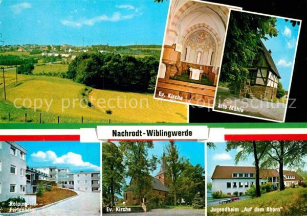 Nachrodt-Wiblingwerde Evangelische Kirche Alte Mühle Jugendhe