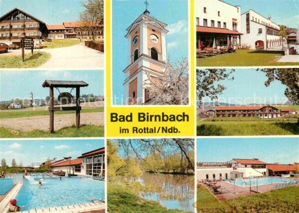 Bad Birnbach Thermalbad Sportanlagen Freibad Kirche