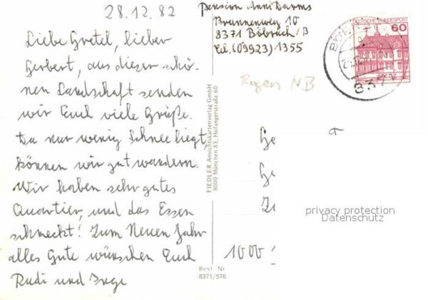Boebrach Panorama Brücke Kirche Bauernhaus Wasse – Bild 2