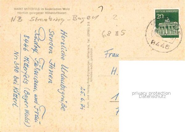 Mitterfels Teilansicht – Bild 2