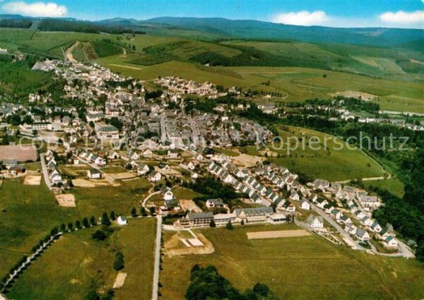 Winterberg Hochsauerland Fliegeraufnahme