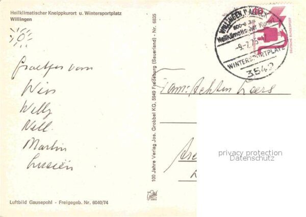Willingen Sauerland Fliegeraufnahme Viadukt – Bild 2