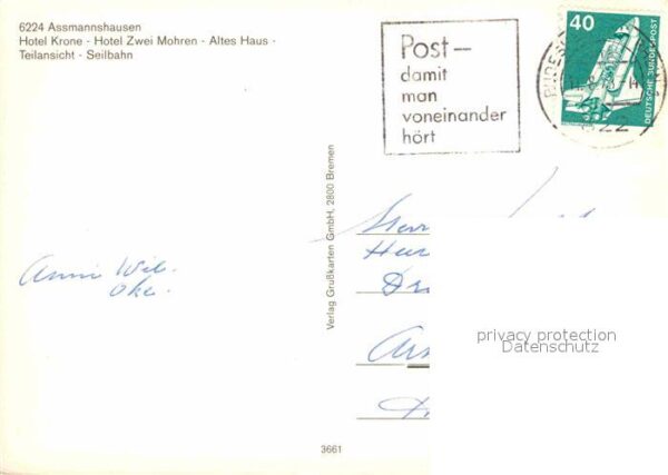 Assmannshausen Hotel Krone Hotel Zwei Mohren Altes Hau – Bild 2