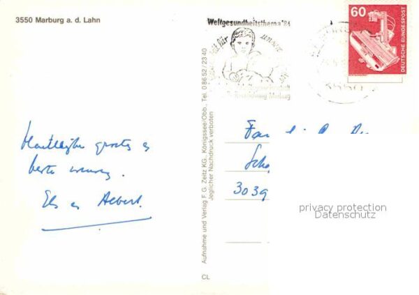 Marburg Lahn Teilansicht – Bild 2