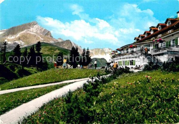 Garmisch-Partenkirchen Kreuzeckhaus Alpspitze Zugspitze