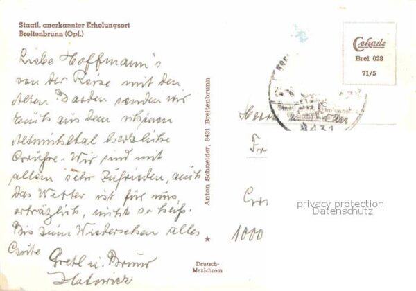 Breitenbrunn Oberpfalz Neumarkt Teilansicht – Bild 2