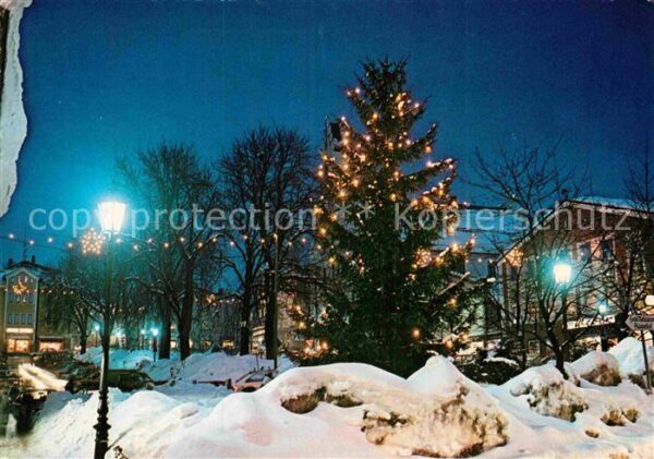 Grafenau Niederbayern Weihnachtsbaum