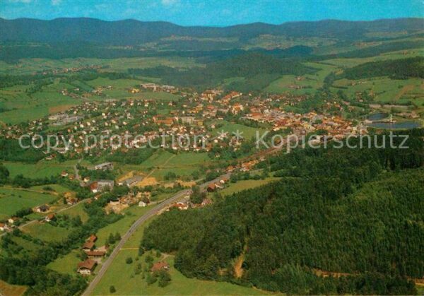 Grafenau Niederbayern Fliegeraufnahme