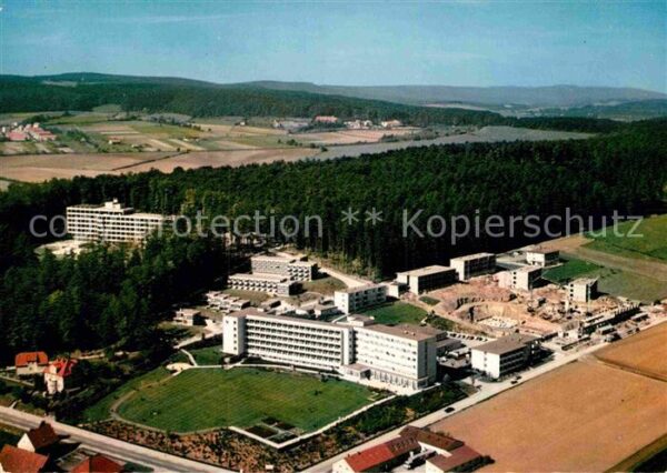 Bad Driburg Fliegeraufnahme Sanatorium Berlin Fachk