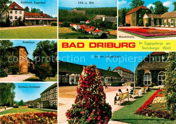 Bad Driburg Kurklinik Eggeland Badehaus Kurhotel Wa