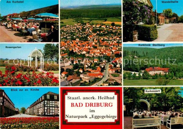 Bad Driburg Kurhotel Rosengarten Evangelische Kirch