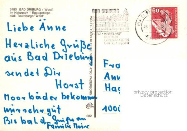 Bad Driburg Kurhotel Rosengarten Evangelische Kirch – Bild 2