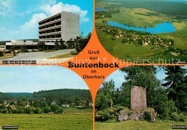 Buntenbock Fliegeraufnahme IG Metall Erholungsheim