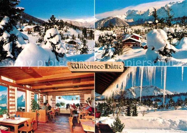 Mittenwald Bayern Berggasthaus Wildenseehütte