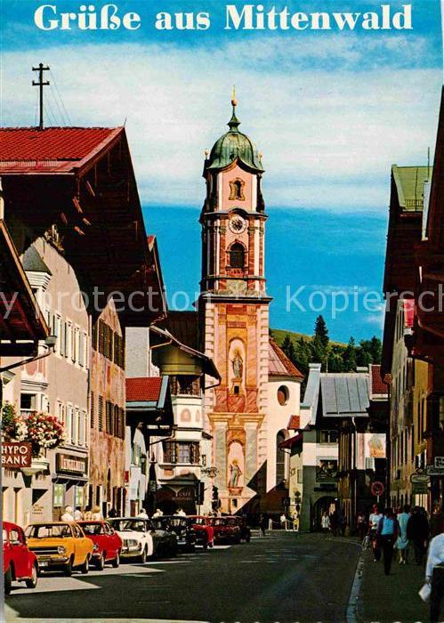 Mittenwald Bayern Pfarrkirche