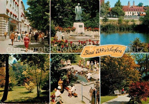 Bad Woerishofen Wassertretstelle Kneipp Denkmal Fussgän