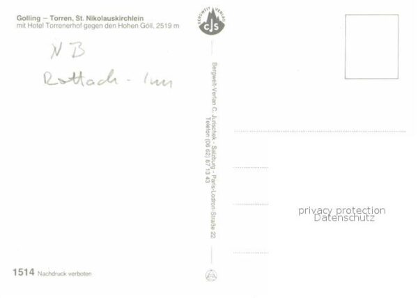 Torren Golling Sankt Nikolauskirchlein – Bild 2