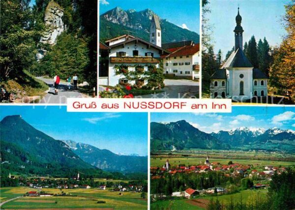 Nussdorf Inn Kirche Platz Panorama