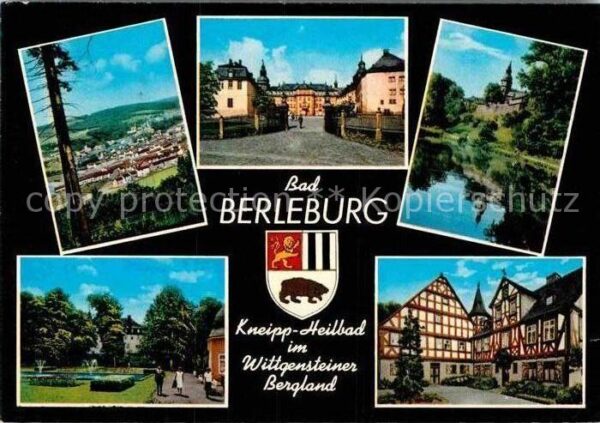 Bad Berleburg Fachwerkhäuser Schloss Kurpark